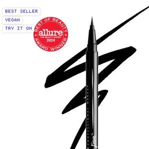 🌸 NYX Epic Ink Waterproof Felt-Tip Liquid Eyeliner Pen in Black NIB